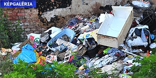 Szeméthegy és bűz a Hungária utcában, a kérdésekre nem jön válasz Szeméthegy és bűz a Hungária utcában, a kérdésekre nem jön válasz