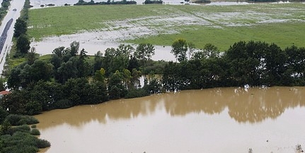 Továbbra is áradás a magyar-szlovén határon