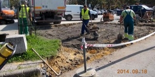 A Centrum-parkoló északi oldalára kerülnek át a taxik A Centrum-parkoló északi oldalára kerülnek át a taxik