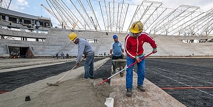 Csúcsrajárt a magyar építőipar idén nyáron Csúcsrajárt a magyar építőipar idén nyáron