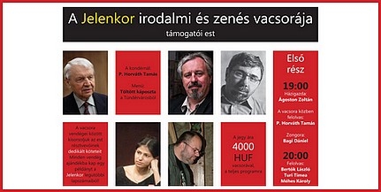 A Jelenkornak segít, aki jegyet vált a csütörtöki vacsoraestre A Jelenkornak segít, aki jegyet vált a csütörtöki vacsoraestre