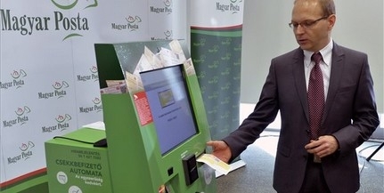 Néhány városban már működnek a posta csekkbefizető automatái Néhány városban már működnek a posta csekkbefizető automatái