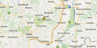 Felborult egy autó Mecseknádasd közelében Felborult egy autó Mecseknádasd közelében