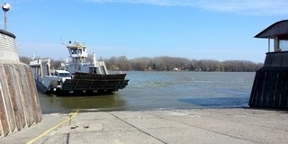 Nem biztonságos a kompkikötő Mohácson