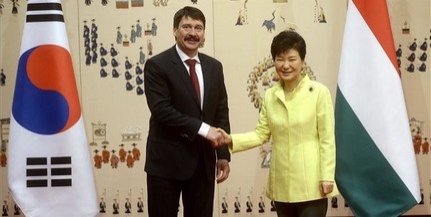 Közös gazdasági alap létrehozását javasolta Áder Dél-Koreában Közös gazdasági alap létrehozását javasolta Áder Dél-Koreában