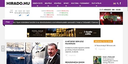 Új arculat, gyorsabb hírkiadás - megújult a hirado.hu Új arculat, gyorsabb hírkiadás - megújult a hirado.hu
