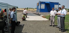 Lerakót avattak Görcsönyben