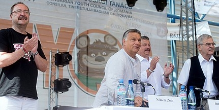 Tusványos: Orbán szerint a tét Európa megmaradása Tusványos: Orbán szerint a tét Európa megmaradása