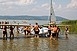 Vitorlázó repülő zuhant a Balatonba Vitorlázó repülő zuhant a Balatonba