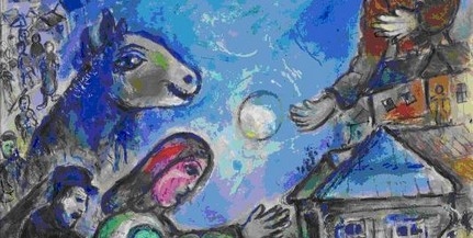 Kétmillió euróra biztosított festménnyel gazdagodik a pécsi Chagall-kiállítás
