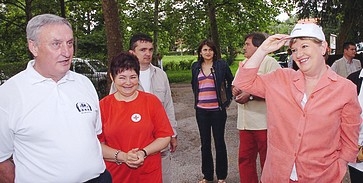 Szili részt vett az orfűi polgárőrnapon Szili részt vett az orfűi polgárőrnapon