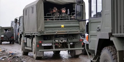 Mintegy négyezer katona van a déli határnál Mintegy négyezer katona van a déli határnál
