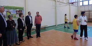 Felújították az Árpád gimnázium tornatermét