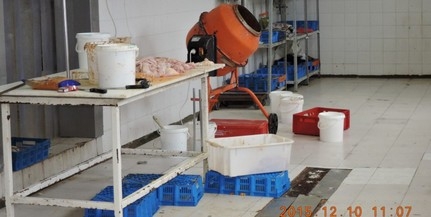 Betonkeverőben készült a gyros - elmenekültek a dolgozók Betonkeverőben készült a gyros - elmenekültek a dolgozók