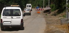 Hetek óta akadálypálya lassítja Orfű felé a közlekedést