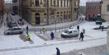 Nem okozott fennakadást a havazás, hétfőn komolyabb adag érkezhet Nem okozott fennakadást a havazás, hétfőn komolyabb adag érkezhet