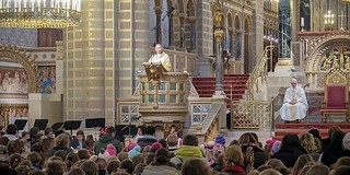 Szent Margitra emlékeztek a Pécsi Székesegyházban Szent Margitra emlékeztek a Pécsi Székesegyházban