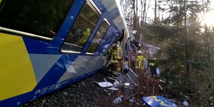 Vonatbaleset Bajorországban: legalább nyolcan meghaltak