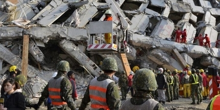 Folyamatosan nő a tajvani földrengés halottainak száma