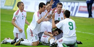 Pécsi góllal nyertek az U19-esek Pécsi góllal nyertek az U19-esek