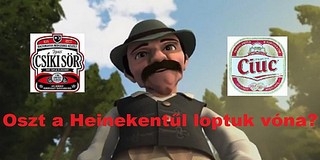 Felfüggesztették az Igazi csíki sör magyar nyelvű reklámjait Felfüggesztették az Igazi csíki sör magyar nyelvű reklámjait