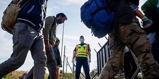Több száz migráns próbál bejutni az országba, már épül a kerítés Több száz migráns próbál bejutni az országba, már épül a kerítés
