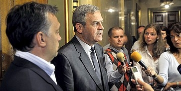 Megállapodást sürget Orbán és Tőkés