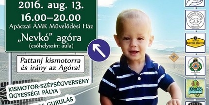 Kismotoros gyerekek lepik el a Nevkó agóráját Kismotoros gyerekek lepik el a Nevkó agóráját