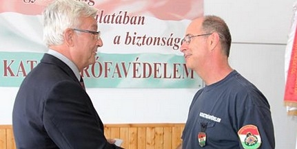 Jubileumi elismeréseket adtak át a tűzoltóságon Jubileumi elismeréseket adtak át a tűzoltóságon