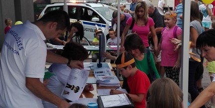 A pécsi rendőrök is rész vettek a Szamárfül Fesztiválon