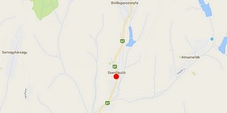 Az árokban kötött ki egy autó Szentlászlón Az árokban kötött ki egy autó Szentlászlón