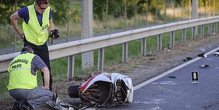 Tragédia történt a Komlói úton: megcsúszott a motoros, életét vesztette