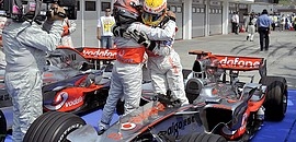 Hamiltonéké a hungaroringi pole