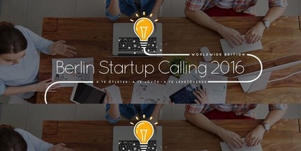Berlin Startup Calling 2016 Ötletverseny Berlin Startup Calling 2016 Ötletverseny