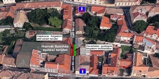 Szerdától megváltozik a forgalmi rend a Szent Mór utcában Szerdától megváltozik a forgalmi rend a Szent Mór utcában