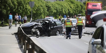 Hét balesetben heten haltak meg a hétvégén Hét balesetben heten haltak meg a hétvégén