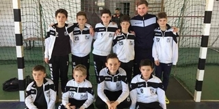 Megyei bajnokok lettek a PVSK ifjú futsalosai