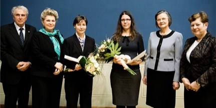 Női tudósokat díjaztak a Magyar Tudományos Akadémián