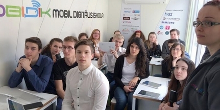 Mobidikkel ismerkedtek a Koch Valéria Iskolaközpont tanulói
