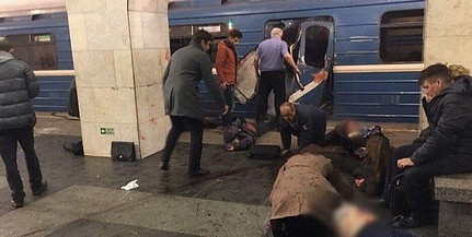 Robbantottak a szentpétervári metróban, többen meghaltak