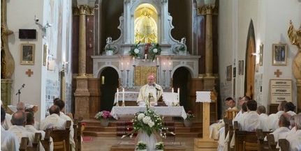 Zarándoklaton vettek részt a Pécsi Egyházmegye papjai