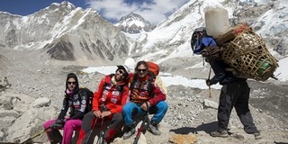 Nem jutott fel a Mount Everest csúcsára Klein Dávid