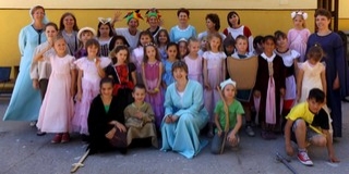 Középkori hangulat volt az utolsó tanítási napon