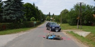 Súlyos sérülést szenvedett egy motoros Súlyos sérülést szenvedett egy motoros