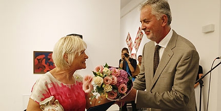 Nagy Márta keramikus kapta Pécs képzőművészeti elismerését, a Zsolnay Vilmos-díjat