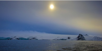 Brit kutatók 91 vulkánt fedeztek fel a jégtakaró alatt