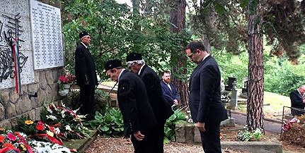 Munkavégzés közben elhunyt bányászok emléke előtt tisztelegtek Pécsbányán