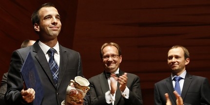 A fiatal pécsi karmester, Erdélyi Dániel vehette át a Márk Tamás-díjat