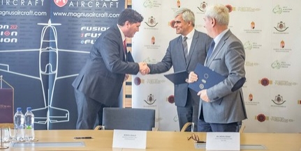 Együttműködési megállapodást kötött a Magnus Aircraft Zrt. és az egyetem
