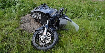 Halálos baleset Kozármislenynél, autó és motor ütközött Halálos baleset Kozármislenynél, autó és motor ütközött